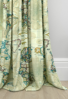 Atlas, Antique - Made to Measure Curtains